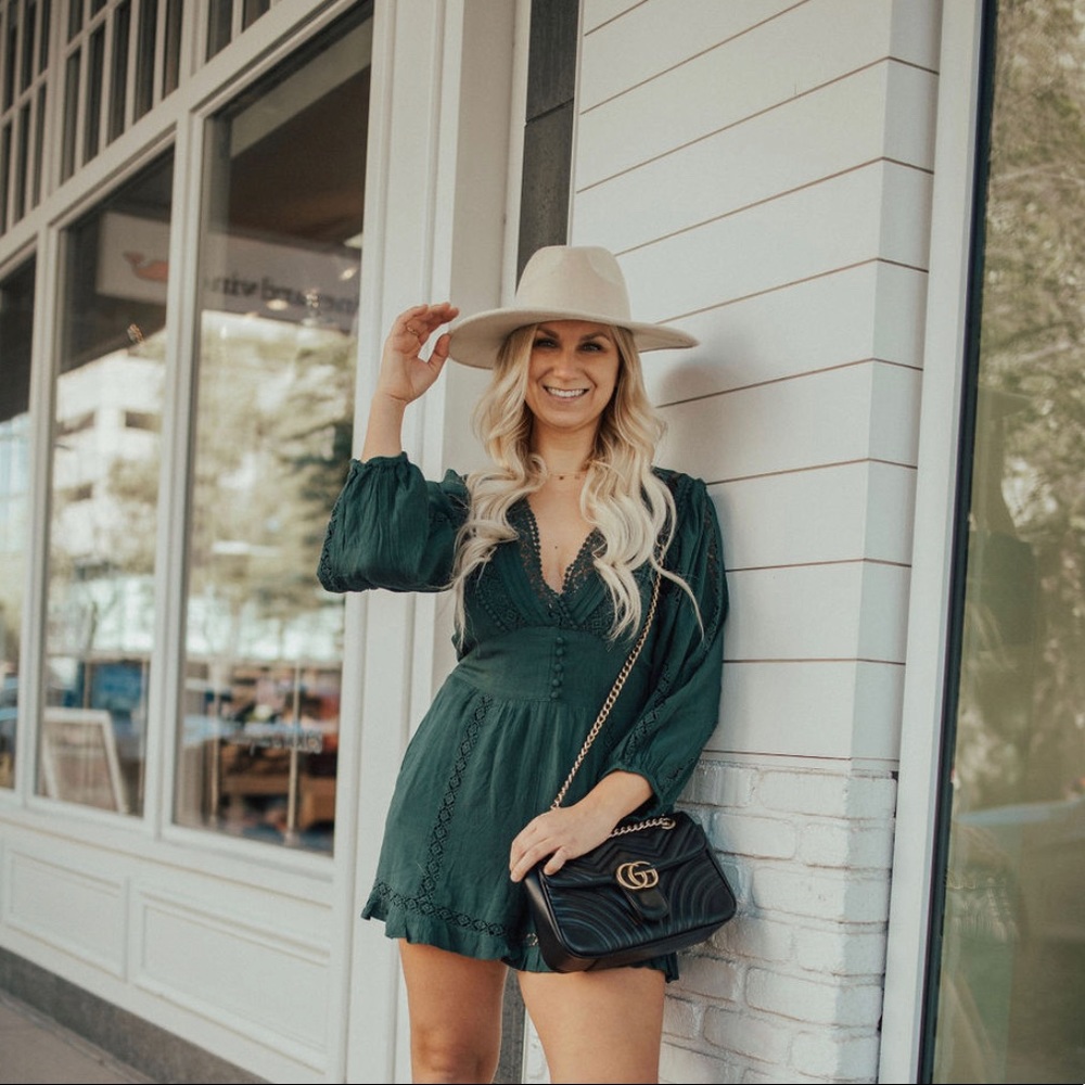 American eagle green romper